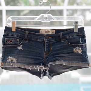 Hollister Cut Off Jean Shorts
